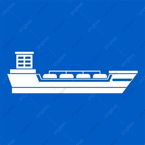 Tanker Ship Clipart Transparent PNG Hd Oil Tanker Ship Icon White