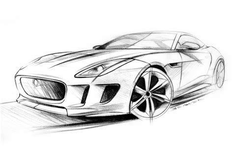 Car Sketch Easy at PaintingValley.com | Explore collection of Car Sketch Easy