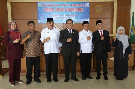 Dewan Pengawas Pdam Tirtasukapura Periode Resmi Di Lantik