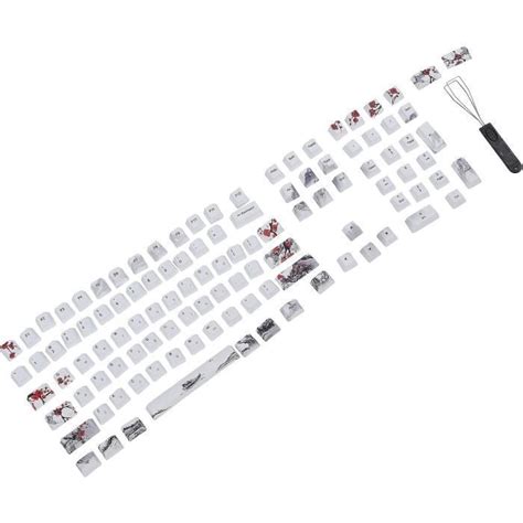 Keycaps Capuchons De Clavier Pbt De Style Chinois Pour Claviers