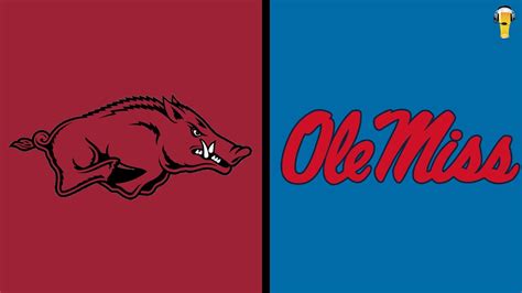 Arkansas Razorbacks Vs Ole Miss Rebels Prediction Week 6 College