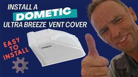 Installing A Dometic Ultra Breeze Rv Vent Cover Youtube