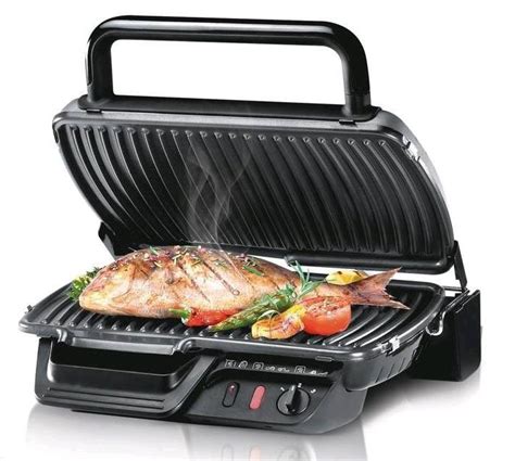 Gril TEFAL GC305012 Meat Grill UC 600 Classic GC305012 černá nerez kak cz