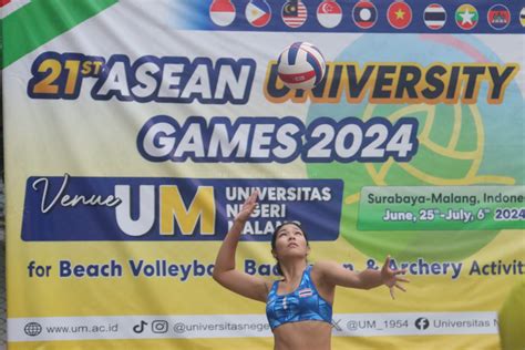 GALERI 21st Asean University Games 2024 Beach Volley Ball Hari