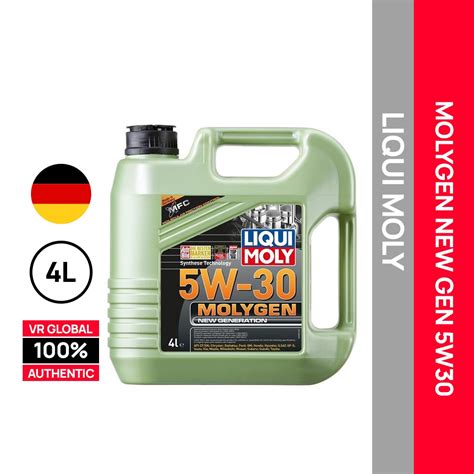 LIQUI MOLY MOLYGEN NEW GENERATION 5W30 ENGINE OIL 9089 GERMANY 4L