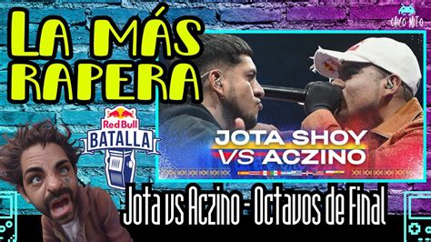 LA BATALLA MÁS RAPERA ACZINO vs JOTA Octavos Red Bull Batalla