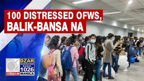 Distressed Ofws Balik Bansa Na Mula Sa Bahay Kalinga Sa Kuwait