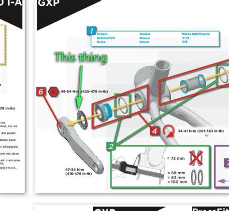 Sram Gxp 73mm Bottom Bracket H Question