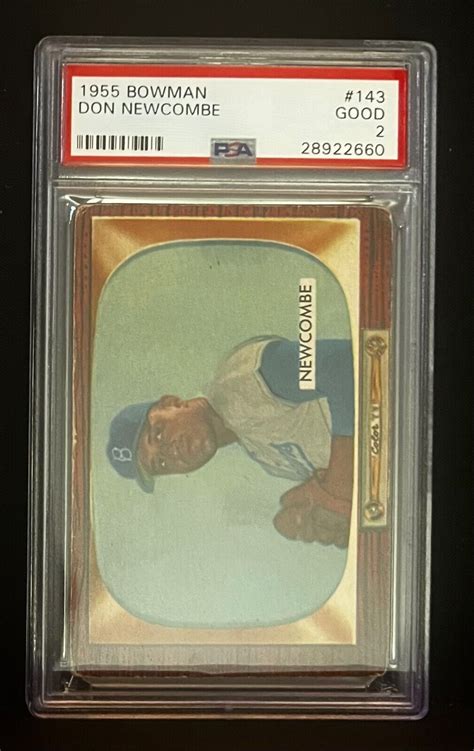 1955 Bowman 143 Don Newcombe For Sale Online EBay