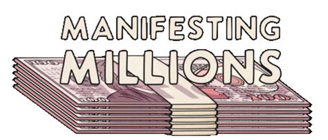 Money Manifest Sticker By Manifestation Babe Find Share On GIPHY
