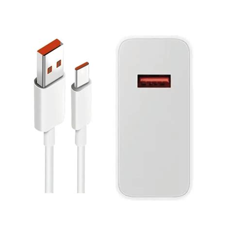 Cargador Xiaomi Carga Rápida 33W y Cable USB C Coppel