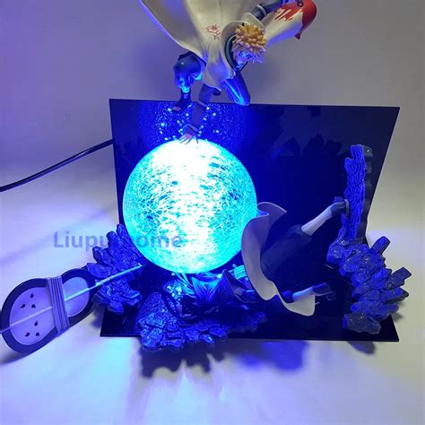 Naruto Minato VS Obito Rasengan Scene DIY Led Night Light Naruto