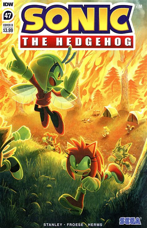 Sonic The Hedgehog Vol 3 47 Cover B Variant Natalie Haines Cover