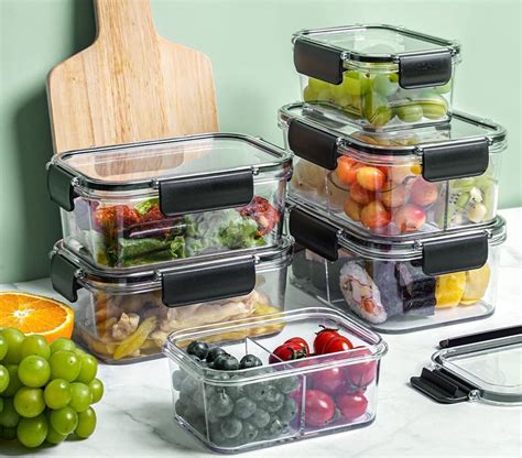 Tex Ro Air Tight Container For Fridge Organizer Plastic Container