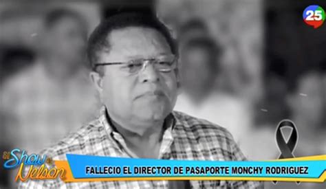 Nelson Javier Lamenta El Fallecimiento Del Director De Pasaporte Monchy