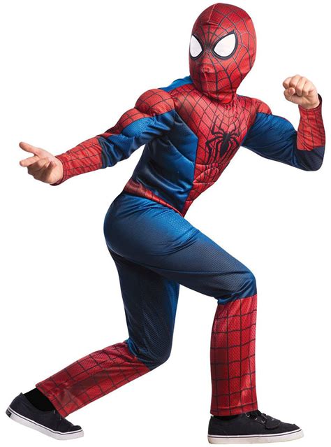 Spiderman Kostüm für Kinder deluxe The Amazing Spiderman 2 online kaufen