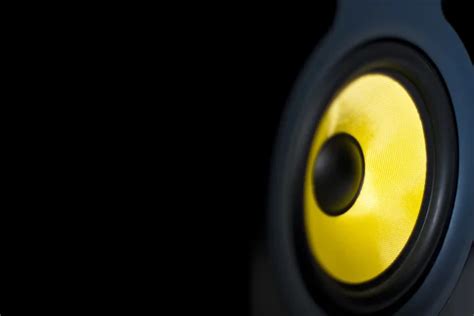 Yellow Speakers Stock Photos Royalty Free Yellow Speakers Images