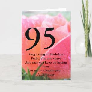 95th Birthday Cards | Zazzle CA