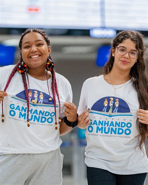 Estudantes Da Rede Estadual Iniciam Interc Mbio Embarques