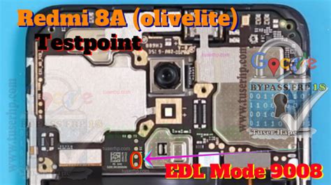 Xiaomi Redmi 8a Edl Mode Point Isp Pinout Emmc Te NBKomputer