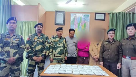 Drugs Worth Rs 594 Cre Seized In Mizoram 3 Including 2 Women Arrested