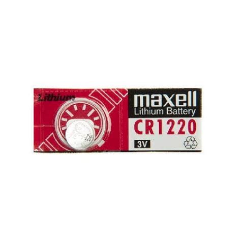 Maxell Pila Tipo Botón Cr1220 Precio Rappi