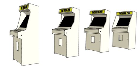 Arcade Cabinet Plans The Geek Pub