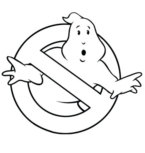 Ghostbusters Logo Coloring Page at GetDrawings | Free download