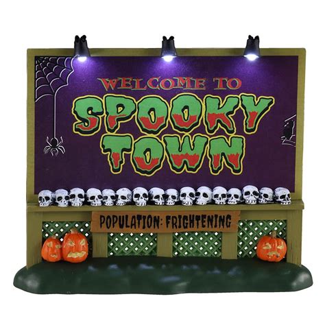 The Lemax Spooky Town 2020 Collection Is Now Online All Hallows Geek