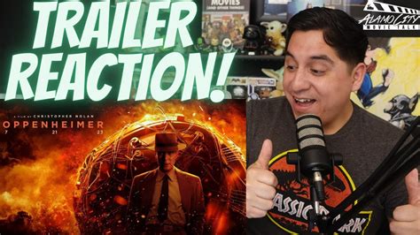 Oppenheimer New Trailer Reaction YouTube