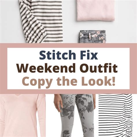 Copy The Stitch Fix Light Pink And Grey Weekend Outfit