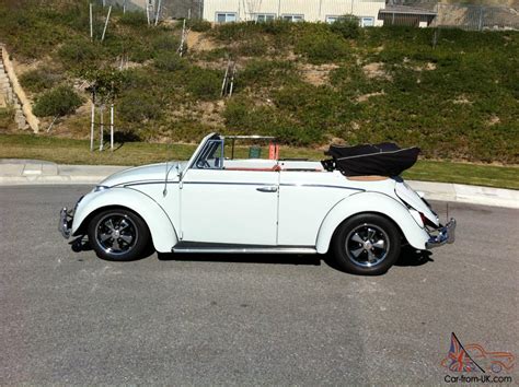 Convertible Volkswagen Classic Beetle Custom Cabriolet Lowered Vw