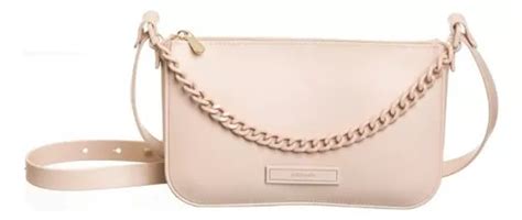 Bolso Petite Jolie Para Mujer Con Correa De Hombro Mate Original Color Nude Nuevo Mercadolibre