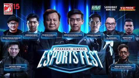 PRABOWO GIBRAN ESPORTS FEST YouTube