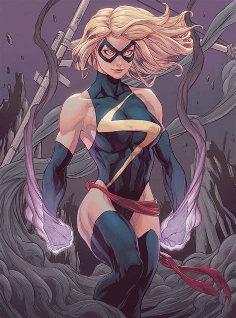 Ms Marvel Carol Danvers Dvsmallville On Artstation At Artwork 2q