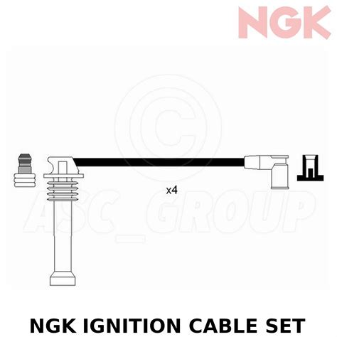 Ngk Câble Allumage Set Câbles HT Stk N 6984 Pièce N RC