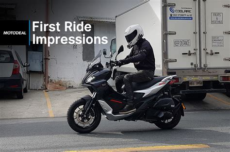 Aprilia Sr Gt First Ride Impressions Motodeal