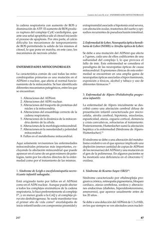 Enfermedades Mitocondriales Pdf