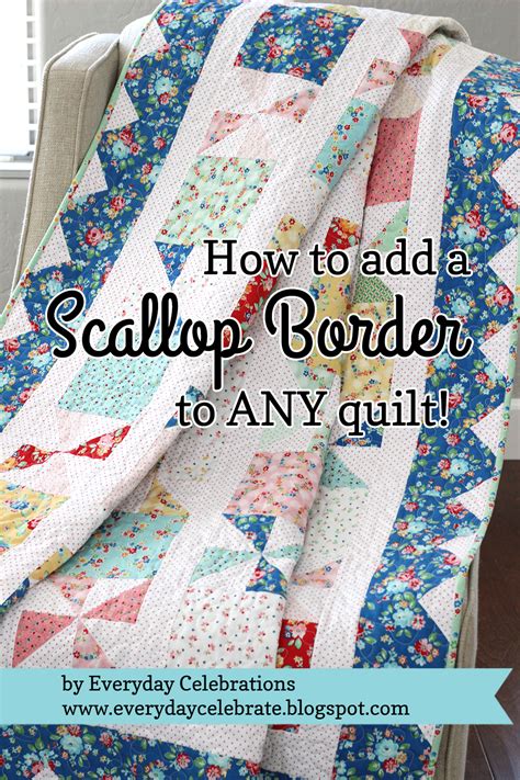 Everyday Celebrations: Scallop Border Guide