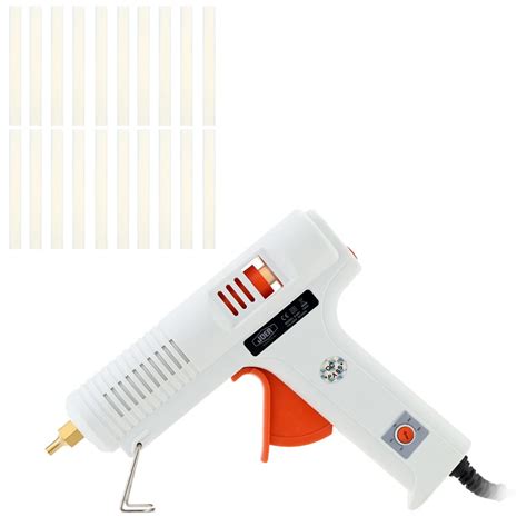 Hot Melt W Glue Gun With Pcs Glue Sticks Industrial Electric