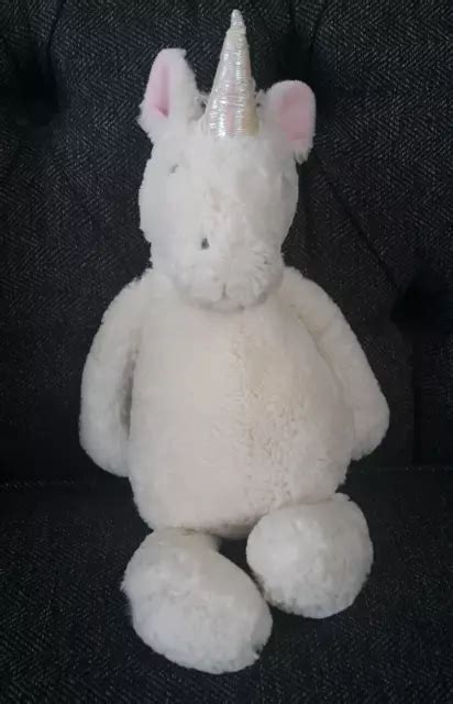 JELLYCAT BASHFUL UNICORN Medium Plush Stuffed Toy 10 99 PicClick UK