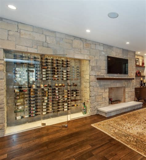 32 Amazing Examples Of Home Wine Cellars Wine Cellar Wall Glass Wine