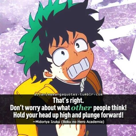 My Hero Academia Deku Quotes