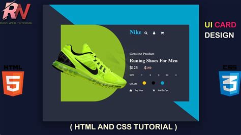 How To Create Product Card Design Using Html Css Ui Card Design