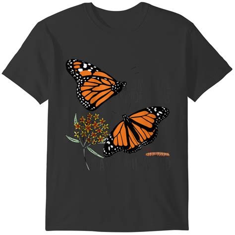 Save The Monarchs Plant Some Milkweed Butterfly Gi T Shirts Sold By