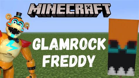 Glamrock Freddy From Fnaf Security Breach Minecraft Banner Tutorial