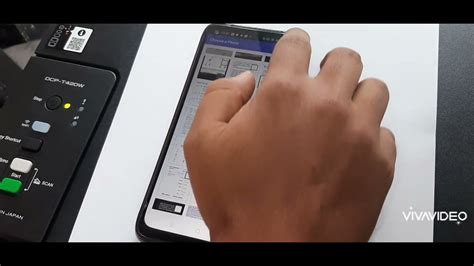 Dcp T W Print From Smartphone Without Wifi Or Cable Youtube