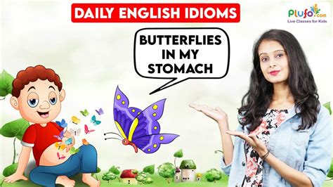 Butterflies In My Stomach Daily English Idioms YouTube