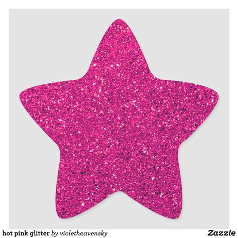 Glitter Rosa Glitter Stars Pink Stars Star Stickers Cute Stickers