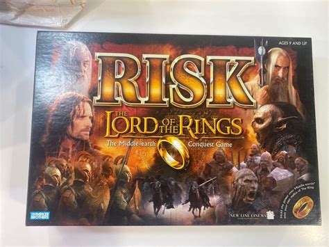 Lord Of The Rings Risk Board Game Hobbies And Toys Toys And Games On Carousell